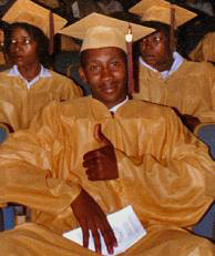 High School Graduation photo of Troy Anthony Davis who got his third stay from execution (from troyanthonydavis.org)